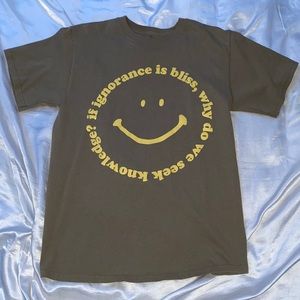 Brown t-shirt from PacSun, size S.